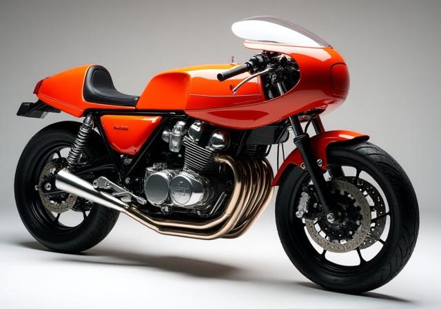 Laverda 750 SF restaurata con scarichi Lafranconi